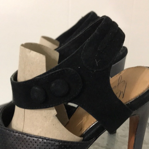 Marc& James Badgley Mischka Platform Leather Heel - Picture 2 of 10